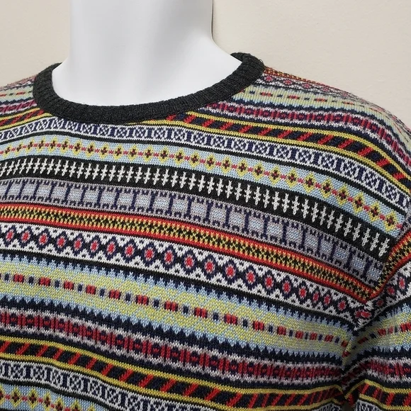 Royal County of Berkshire Polo Club Mens Oxford Sweater Size Medium - Picture 3 of 8